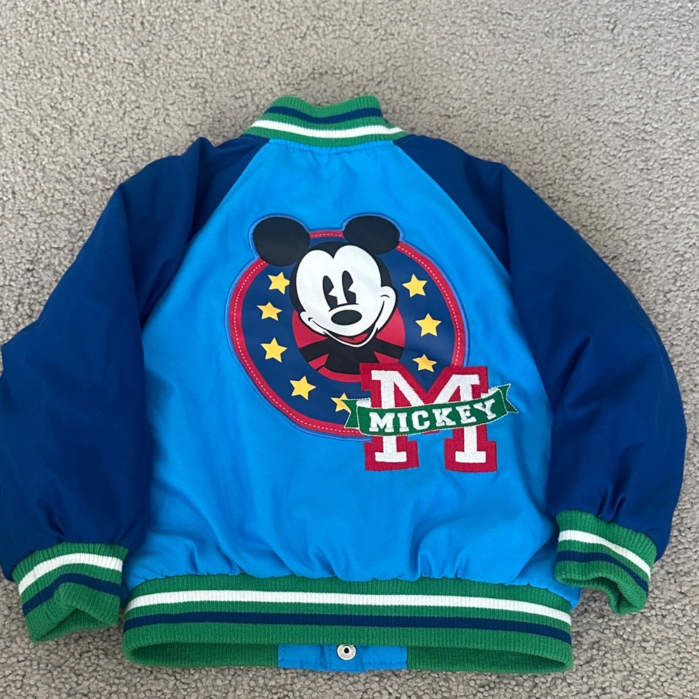 Disney Blue Team Mickey Jacket